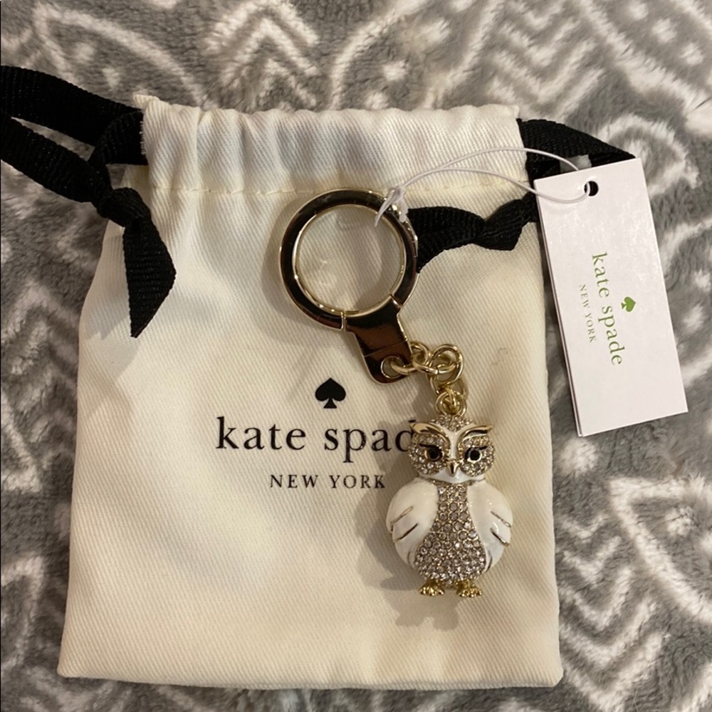 Kate spade owl charm